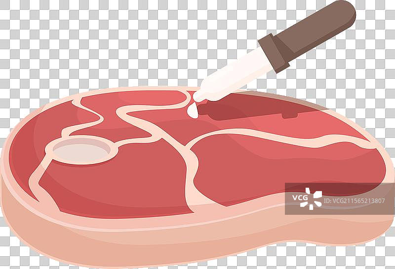 给生牛排调味图片素材