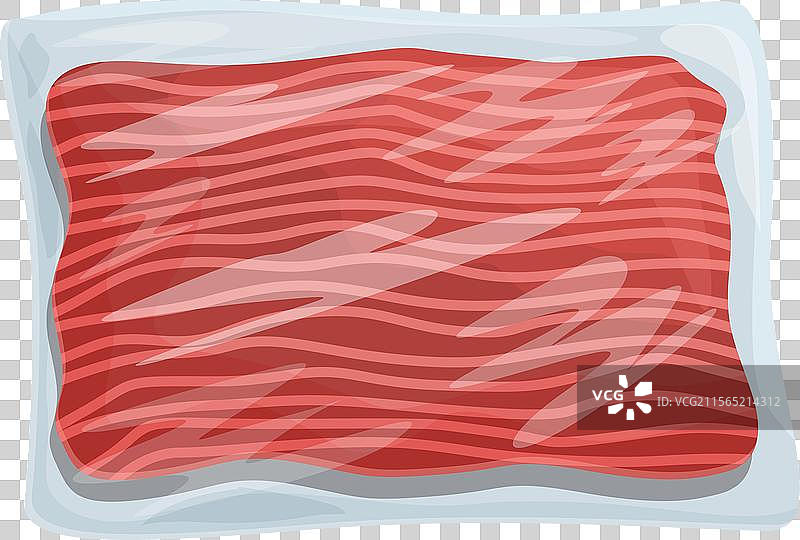 新鲜真空密封的三文鱼片图片素材