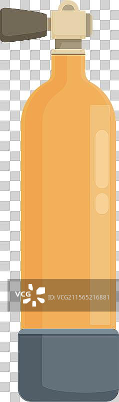 气泡水的扁平设计图片素材