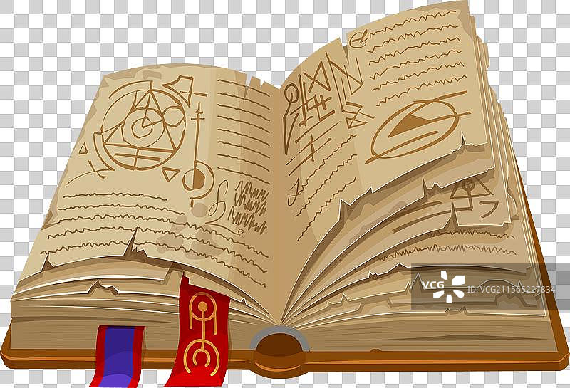 游戏书 卡通 幻想 魔法 魔法书图片素材