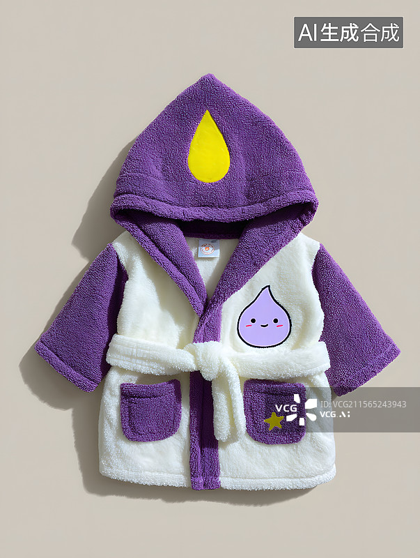 【AI数字艺术】紫衣服图片素材