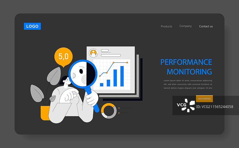 招聘候选人平面图图片素材