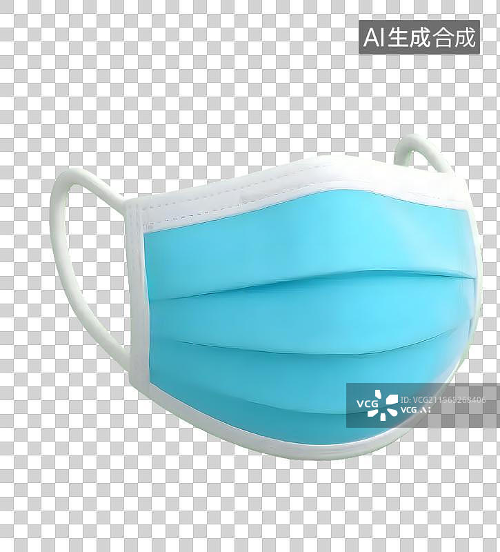 【AI数字艺术】【免抠】守护健康的呼吸卫士口罩图片素材