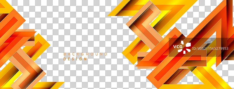 动态几何抽象背景中的锯齿线条图片素材