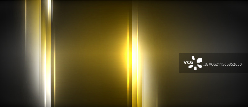 霓虹发光圆圈光线圆形线条图片素材