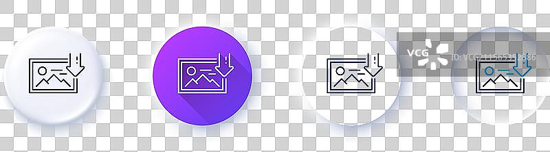下载照片线条图标图像缩略图标志图片素材