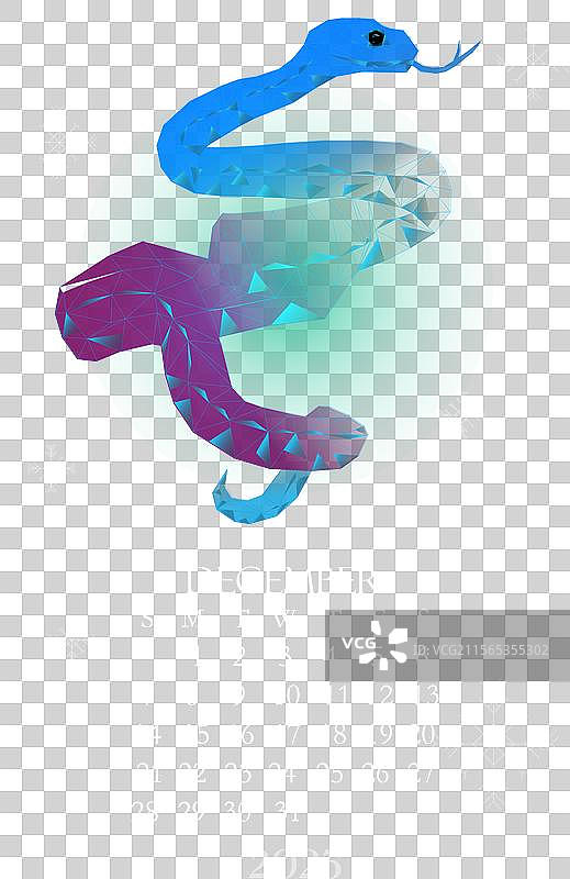 2025年12月冬季日历周图片素材