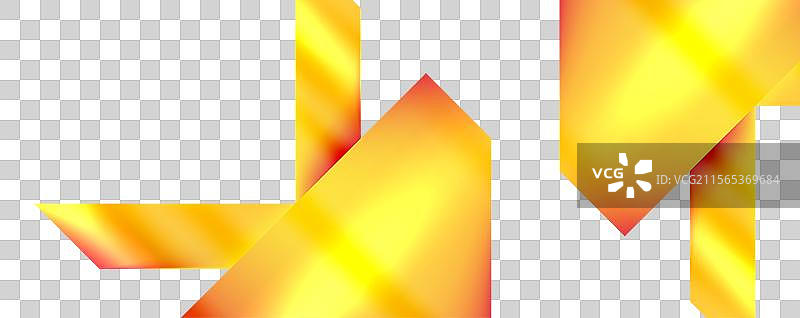 霓虹色彩的几何形状图片素材