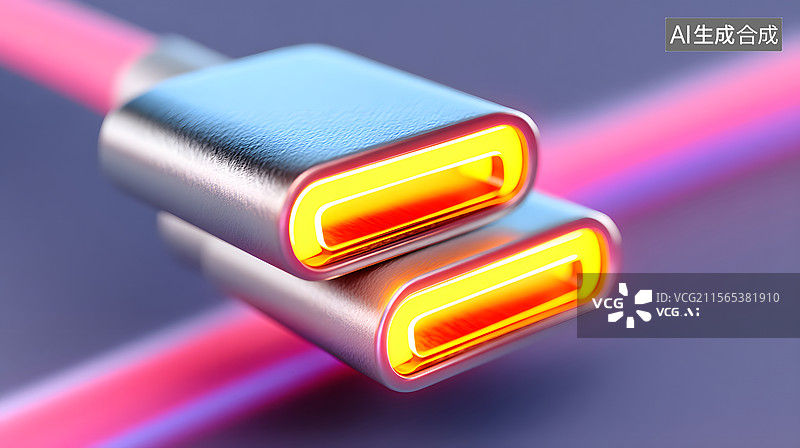 【AI数字艺术】手机充电宝的电源连接设备图片素材