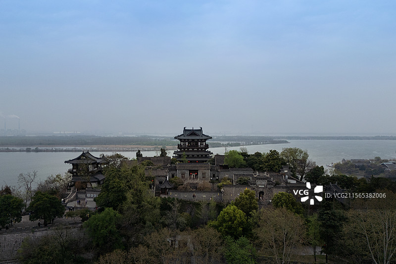 镇江北固山公园图片素材