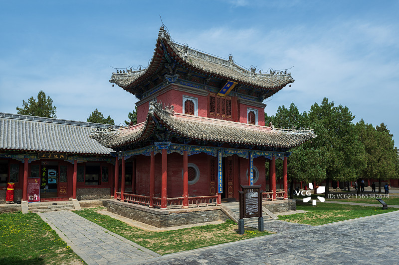 河南周口太昊陵庙图片素材
