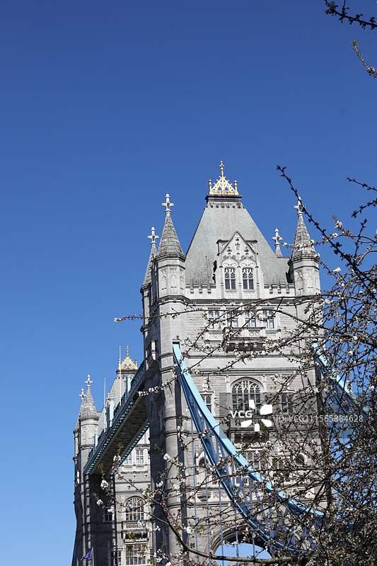 伦敦标志性建筑伦敦塔桥图片素材