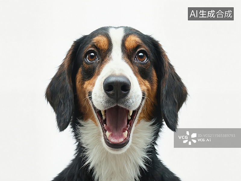 【AI数字艺术】微笑的狗狗图片素材