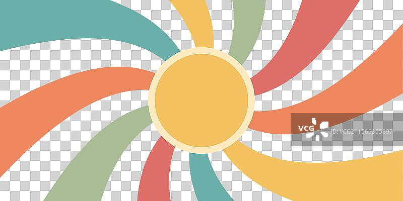 波西米亚复古太阳挂毯图案图片素材