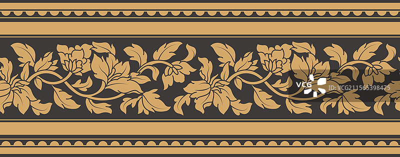 中国风传统装饰花纹图片素材