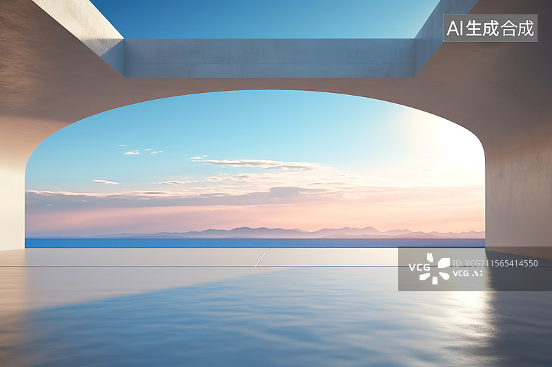 【AI数字艺术】空间背景图片素材