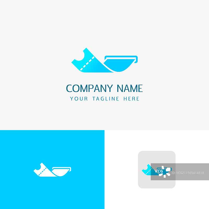 票据标志从售票机中出来图片素材