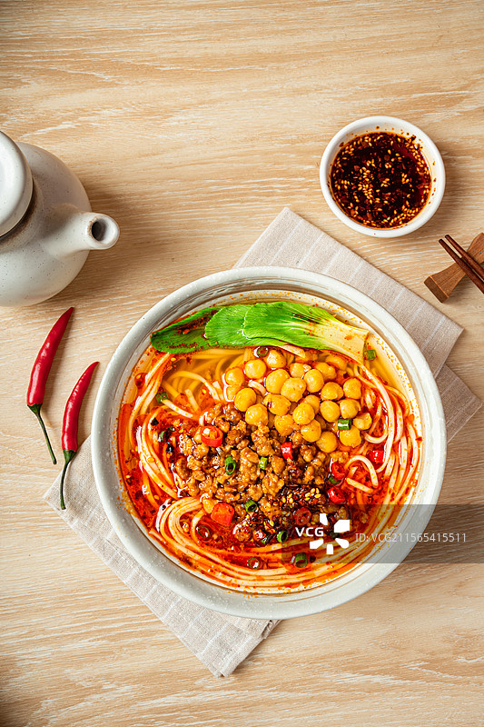 特色美食重庆小面图片素材