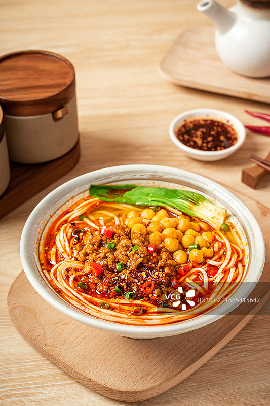 特色美食重庆小面图片素材