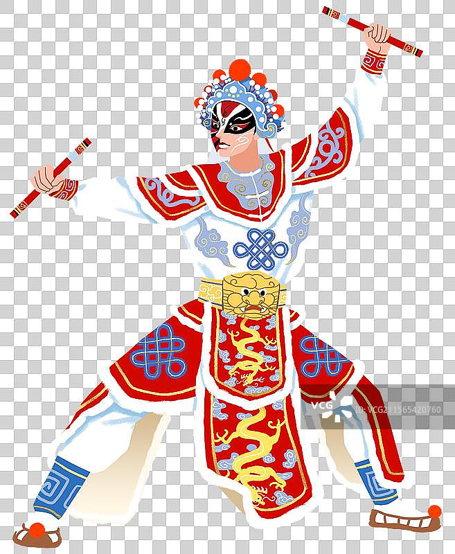 英歌舞人物图片素材