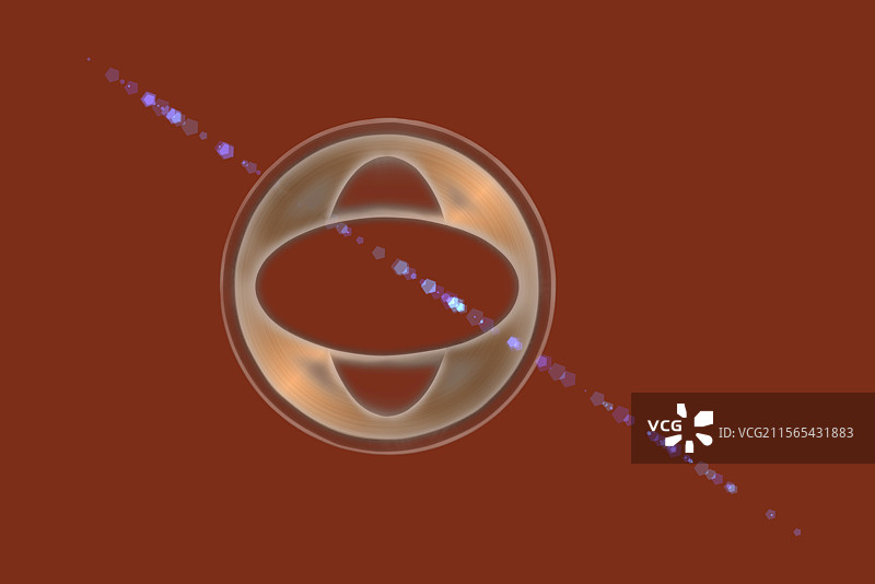 科技背景，卫星，轨道，星球，品牌名称图片素材