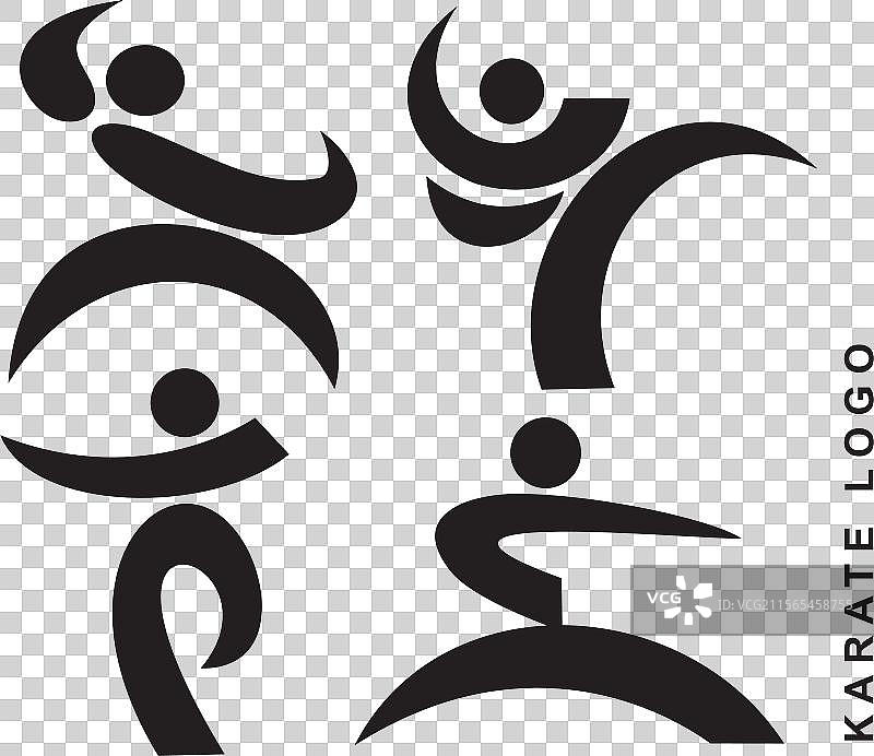 空手道标志图片素材