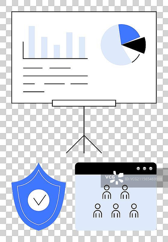 数据展示与图表分析安全性图片素材