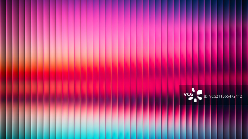 充满活力的梦幻日落渐变分形垂直图案图片素材