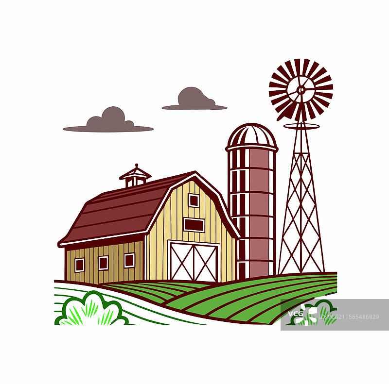 乡村农舍图片素材