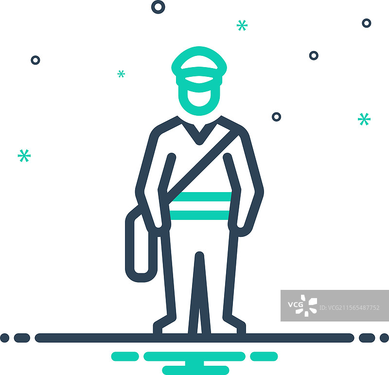 邮递员图片素材