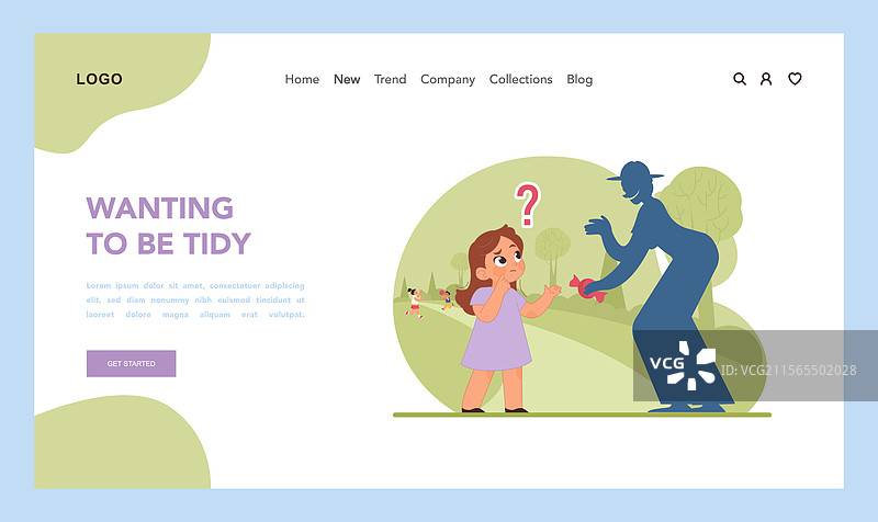 陌生人危险意识平面图图片素材