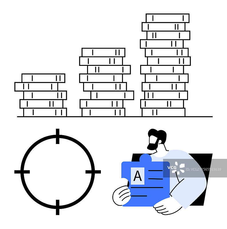 商业战略与财务规划图片素材