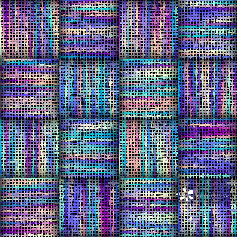 粗糙帆布纹理的无缝仿制品图片素材