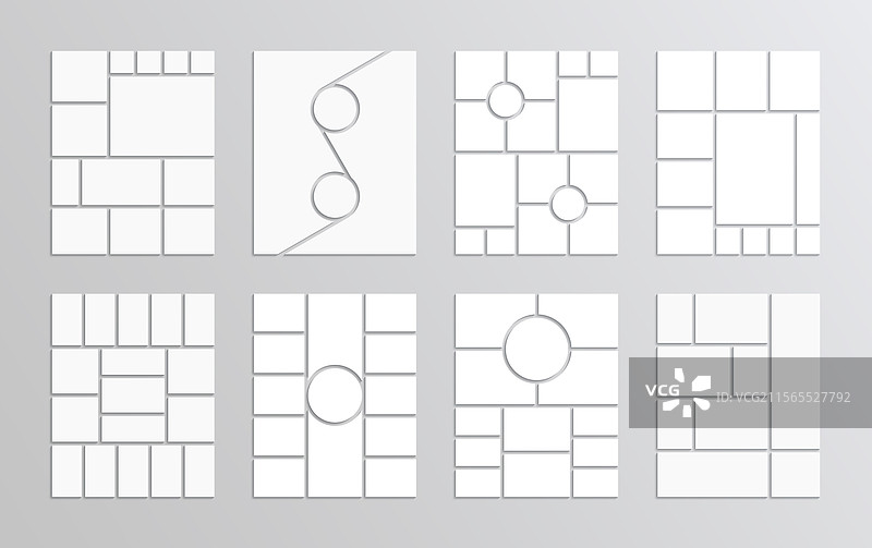 照片拼贴模板情绪板合集图片素材