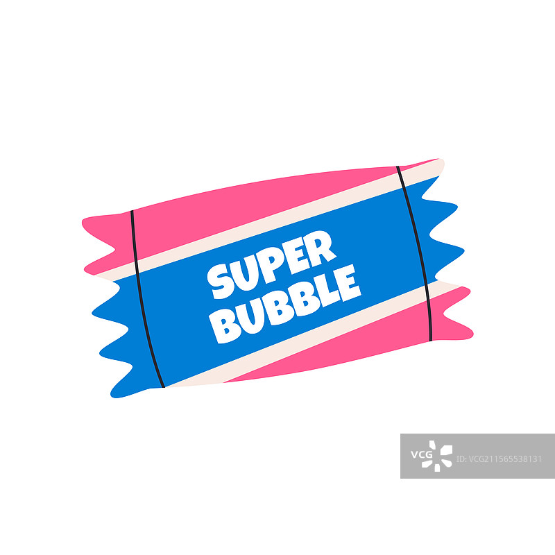 包装中的泡泡糖图片素材