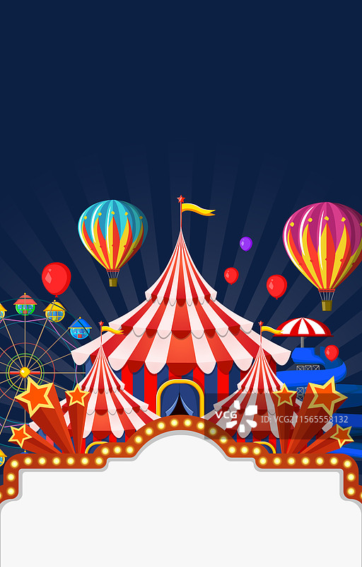 嘉年华背景模板 节日假期图片素材