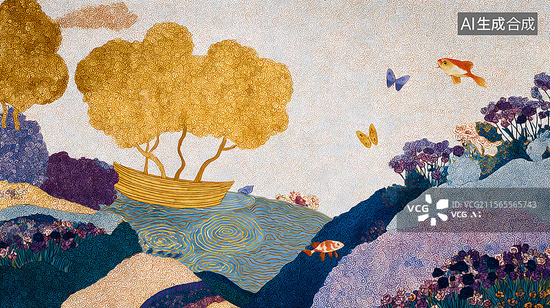 【AI数字艺术】浪漫 装饰画 艺术 抽象图片素材