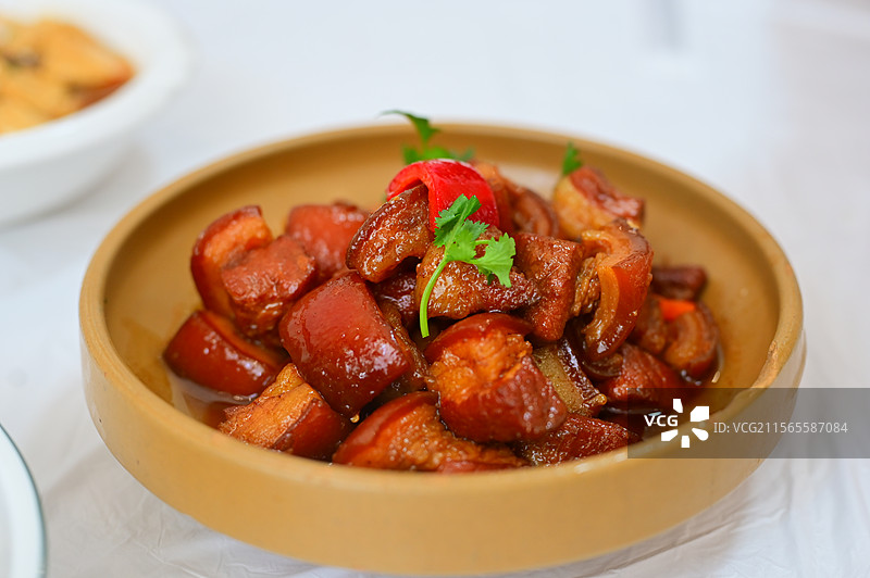 毛氏红烧肉图片素材