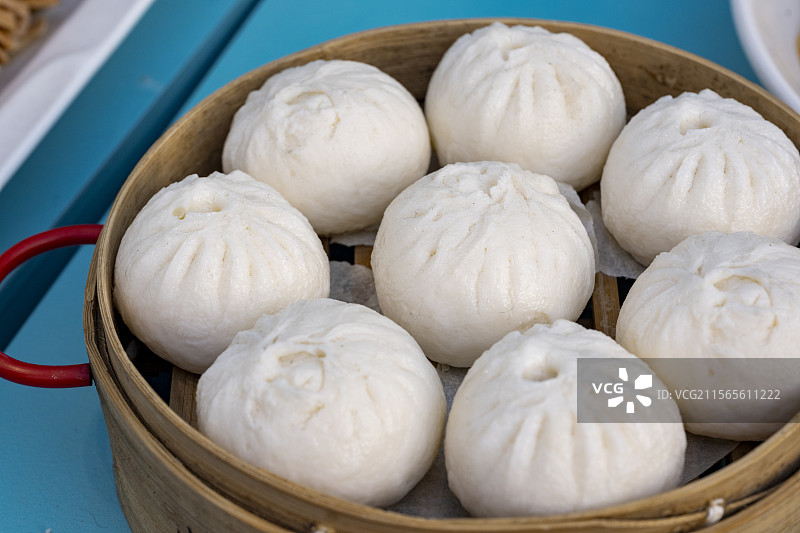 浙江美食 嵊州小笼包又称杭州小笼包图片素材