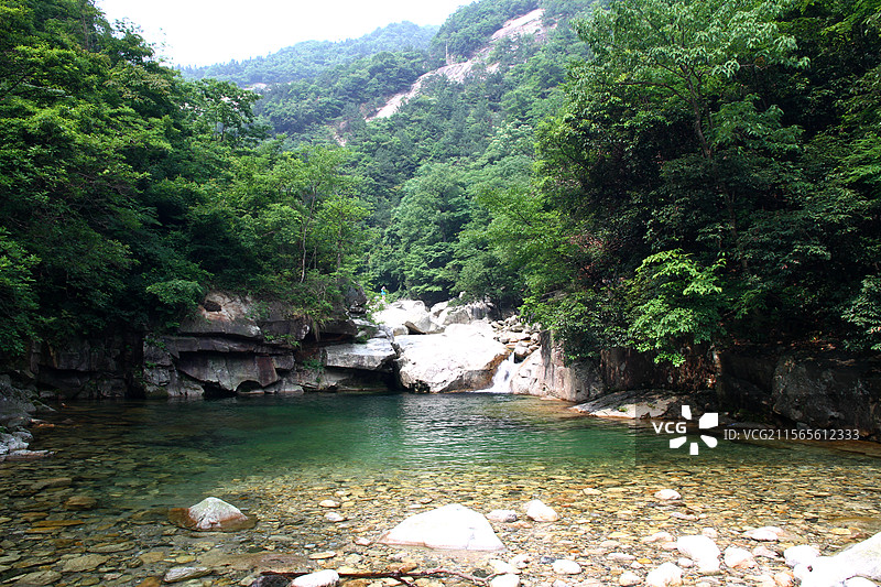 大别山风光图片素材