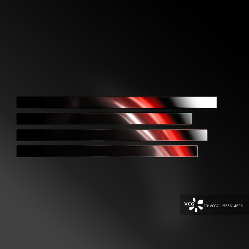 高反光科技感阶梯进度条图片素材