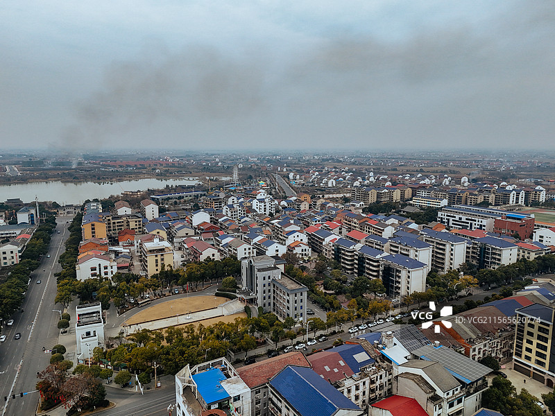 汨罗市 九章路 归义镇 汨罗江 岳阳 城市图片素材