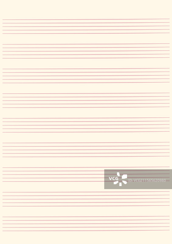 可打印的带有五线谱的方格纸图片素材