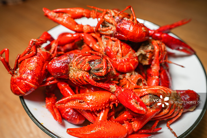 蒜蓉小龙虾图片素材