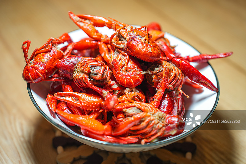 蒜蓉小龙虾图片素材