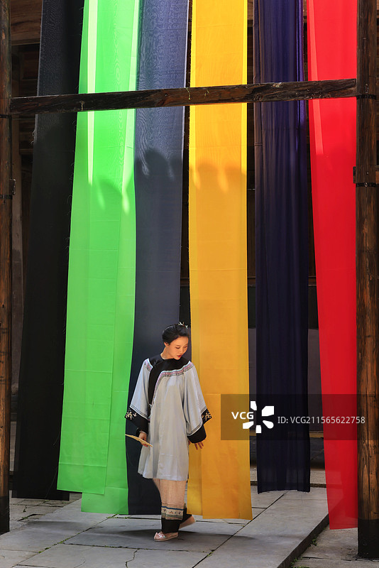 《菊豆》现场·南屏村图片素材