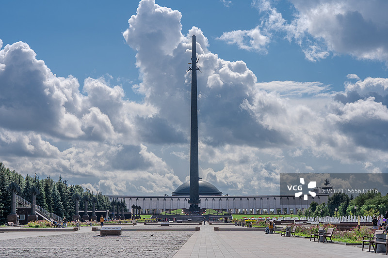 莫斯科卫国战争胜利纪念碑图片素材