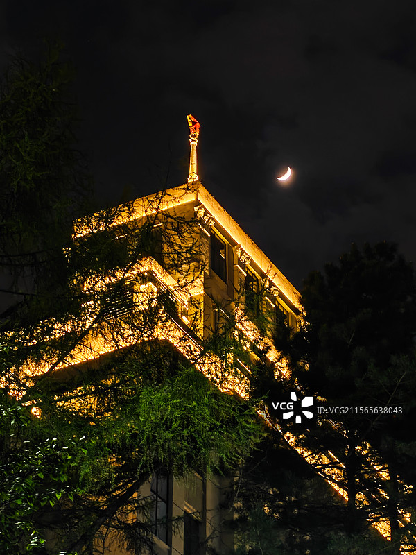 东北林业大学主楼图片素材