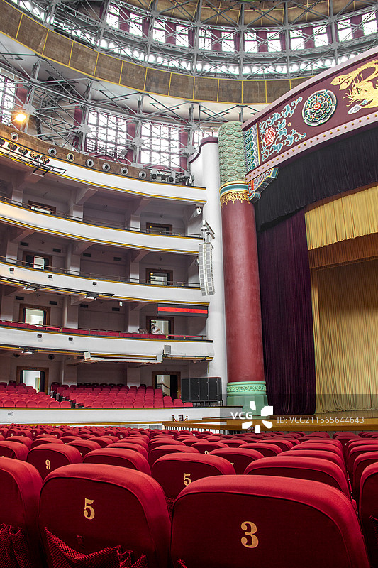 重庆人民大礼堂内部图片素材