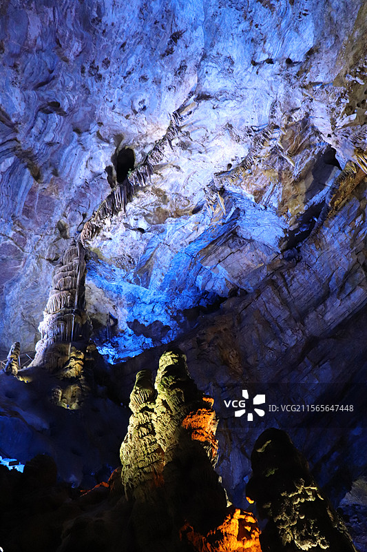 陇南武都区万象洞旅游景区图片素材